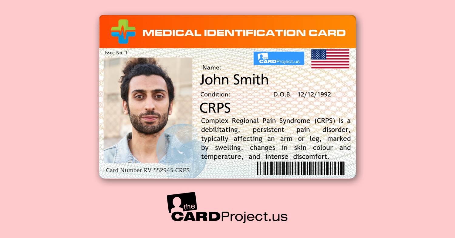 CRPS Premium Medical Card (FRONT)